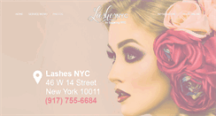 Desktop Screenshot of lashesnyc.com